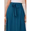 image:imagePRETTYGARDEN Womens Wide Leg Work Pants Business Casual High Waisted Loose Palazzo Trouser Summer ClothesDark Blue