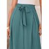 image:imagePRETTYGARDEN Womens Wide Leg Work Pants Business Casual High Waisted Loose Palazzo Trouser Summer ClothesSage Green