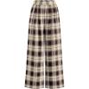 Plaid Brown Apricot