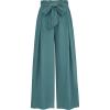 image:imagePRETTYGARDEN Womens Wide Leg Work Pants Business Casual High Waisted Loose Palazzo Trouser Summer ClothesSage Green
