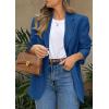 image:imagePRETTYGARDEN 2026 Blazers for Women Business Casual Long Sleeve Lapel Open Front Suit Jacket Work Blazer with PocketsDark Blue