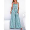 image:imagePRETTYGARDEN One Piece Jumpsuits for Women Casual Summer Cruise Outfits 2026 Spring Fashion Smocked Wide Leg Gingham RompersDusty Blue