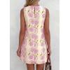 image:imagePRETTYGARDEN Sundresses for Women 2026 Summer Elegant Floral A Line Short Party Dress Beach Vacation ClothesApricot Light Purple Floral