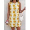 image:imagePRETTYGARDEN Sundresses for Women 2026 Summer Elegant Floral A Line Short Party Dress Beach Vacation ClothesApricot Yellow Floral