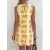 image:imagePRETTYGARDEN Sundresses for Women 2026 Summer Elegant Floral A Line Short Party Dress Beach Vacation ClothesApricot Yellow Floral