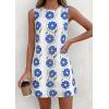 image:imagePRETTYGARDEN Sundresses for Women 2026 Summer Elegant Floral A Line Short Party Dress Beach Vacation ClothesWhite Blue Floral