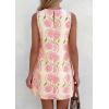 image:imagePRETTYGARDEN Sundresses for Women 2026 Summer Elegant Floral A Line Short Party Dress Beach Vacation ClothesWhite Pink Floral