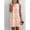 image:imagePRETTYGARDEN Sundresses for Women 2026 Summer Elegant Floral A Line Short Party Dress Beach Vacation ClothesWhite Pink Floral