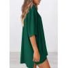 image:imagePRETTYGARDEN Women 2 Piece Lounge Set 2026 Summer Casual Oversized Shirts Biker Shorts Matching Airport Travel Outfit ClothesGreen