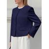 image:imagePRETTYGARDEN Women Blazers Business Casual Outfits 2026 Fall Fashion Long Sleeve Professional Office Work Suit Jacket ClothesNavy