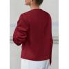 image:imagePRETTYGARDEN Women Blazers Business Casual Outfits 2026 Fall Fashion Long Sleeve Professional Office Work Suit Jacket ClothesWine Red