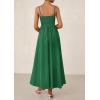 image:imagePRETTYGARDEN Womens Smocked Maxi Dresses 2026 Summer Sundress Casual Spaghetti Strap Swing A Line Long Flowy Beach DressDark Green