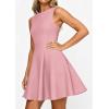 image:imagePRETTYGARDEN Cocktail Dresses for Women 2026 Summer Formal Boat Neck A Line Spring Elegant Graduation Party Mini DressPink