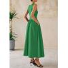 image:imagePRETTYGARDEN Maxi Dresses for Women 2026 Summer Casual Sleeveless Patchwork Flowy Vacation Sundress Knit Long Work Tank DressGreen