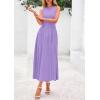 image:imagePRETTYGARDEN Spring Casual Dresses for Women 2026 Summer Business Work Midi Sleeveless A Line Pleated Cocktail DressPurple