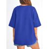 image:imagePRETTYGARDEN Womens 2026 Spring Going Out Tops Casual Short Sleeve Crewneck Loose Fit Basic Oversized T Shirts Summer OutfitsRoyal Blue