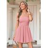 image:imagePRETTYGARDEN Womens 2026 Summer Rompers Dressy Casual Strapless Shorts One Piece Jumpsuits Date Night Beach Vacation OutfitsPink