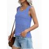 image:imagePRETTYGARDEN Womens Crochet Tank Tops 2026 Summer Spring Sleeveless Tops Cute Sweater Vest Trendy Boho Beach Vacation ClothesBlue