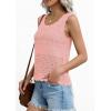 image:imagePRETTYGARDEN Womens Crochet Tank Tops 2026 Summer Spring Sleeveless Tops Cute Sweater Vest Trendy Boho Beach Vacation ClothesPink