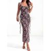 image:imagePRETTYGARDEN Womens Spring Formal Dress 2026 Summer Elegant Sleeveless Floral Lace Cocktail Wedding Guest Maxi Long DressesBlack Pink Flower