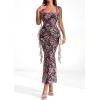 image:imagePRETTYGARDEN Womens Spring Formal Dress 2026 Summer Elegant Sleeveless Floral Lace Cocktail Wedding Guest Maxi Long DressesBlack Pink Flower