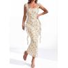 image:imagePRETTYGARDEN Womens Spring Formal Dress 2026 Summer Elegant Sleeveless Floral Lace Cocktail Wedding Guest Maxi Long DressesFloral Apricot