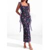 image:imagePRETTYGARDEN Womens Spring Formal Dress 2026 Summer Elegant Sleeveless Floral Lace Cocktail Wedding Guest Maxi Long DressesFloral Black