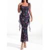 image:imagePRETTYGARDEN Womens Spring Formal Dress 2026 Summer Elegant Sleeveless Floral Lace Cocktail Wedding Guest Maxi Long DressesFloral Black
