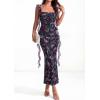 image:imagePRETTYGARDEN Womens Spring Formal Dress 2026 Summer Elegant Sleeveless Floral Lace Cocktail Wedding Guest Maxi Long DressesFloral Black