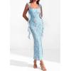 image:imagePRETTYGARDEN Womens Spring Formal Dress 2026 Summer Elegant Sleeveless Floral Lace Cocktail Wedding Guest Maxi Long DressesFloral Light Blue