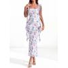 image:imagePRETTYGARDEN Womens Spring Formal Dress 2026 Summer Elegant Sleeveless Floral Lace Cocktail Wedding Guest Maxi Long DressesFloral Purple