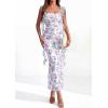 image:imagePRETTYGARDEN Womens Spring Formal Dress 2026 Summer Elegant Sleeveless Floral Lace Cocktail Wedding Guest Maxi Long DressesFloral Purple