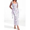 image:imagePRETTYGARDEN Womens Spring Formal Dress 2026 Summer Elegant Sleeveless Floral Lace Cocktail Wedding Guest Maxi Long DressesFloral Purple