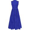 image:imagePRETTYGARDEN Summer Dresses for Women 2026 Casual Eyelet Sleeveless Wedding Guest Maxi Dress Tank Top Sundress with PocketsRoyal Blue