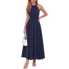 Dot Dark Blue White