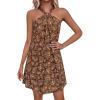Brown Floral