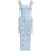 image:imagePRETTYGARDEN Womens Spring Formal Dress 2026 Summer Elegant Sleeveless Floral Lace Cocktail Wedding Guest Maxi Long DressesFloral Light Blue
