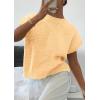 image:imagePRETTYGARDEN Womens 2026 Spring Sweater Vest Trendy Flower Knit Short Sleeve Cute Pullover Tank Tops Summer Fashion ClothingYellow