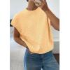 image:imagePRETTYGARDEN Womens 2026 Spring Sweater Vest Trendy Flower Knit Short Sleeve Cute Pullover Tank Tops Summer Fashion ClothingYellow