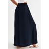 image:imagePRETTYGARDEN Womens 2026 Summer Wide Leg Palazzo Pants High Waisted Flowy Pockets Trendy Casual Lounge Boho Beach TrousersNavy
