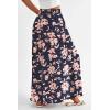 image:imagePRETTYGARDEN Womens 2026 Summer Wide Leg Palazzo Pants High Waisted Flowy Pockets Trendy Casual Lounge Boho Beach TrousersPrint Navy Pink