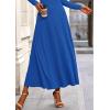 image:imagePRETTYGARDEN Women Fall Spring 2 Piece Outfits Dressy Casual Ribbed Knit Long Sleeve Crop Top Maxi Flowy Skirts Matching SetsBlue