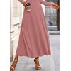 image:imagePRETTYGARDEN Women Fall Spring 2 Piece Outfits Dressy Casual Ribbed Knit Long Sleeve Crop Top Maxi Flowy Skirts Matching SetsDusty Pink