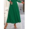 image:imagePRETTYGARDEN Women Fall Spring 2 Piece Outfits Dressy Casual Ribbed Knit Long Sleeve Crop Top Maxi Flowy Skirts Matching SetsGreen