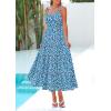image:imagePRETTYGARDEN Womens 2026 Summer Dresses Fashion Clothing Floral Maxi Dress Ruffle Long Flowy Boho Beach Vacation SundressesBlue Floral