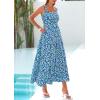 image:imagePRETTYGARDEN Womens 2026 Summer Dresses Fashion Clothing Floral Maxi Dress Ruffle Long Flowy Boho Beach Vacation SundressesBlue Floral