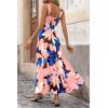image:imagePRETTYGARDEN Womens 2026 Summer Dresses Fashion Clothing Floral Maxi Dress Ruffle Long Flowy Boho Beach Vacation SundressesFloral Coffee Pink