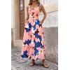 image:imagePRETTYGARDEN Womens 2026 Summer Dresses Fashion Clothing Floral Maxi Dress Ruffle Long Flowy Boho Beach Vacation SundressesFloral Coffee Pink