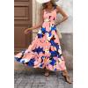 image:imagePRETTYGARDEN Womens 2026 Summer Dresses Fashion Clothing Floral Maxi Dress Ruffle Long Flowy Boho Beach Vacation SundressesFloral Coffee Pink