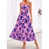 image:imagePRETTYGARDEN Womens 2026 Summer Dresses Fashion Clothing Floral Maxi Dress Ruffle Long Flowy Boho Beach Vacation SundressesFloral Pink Blue